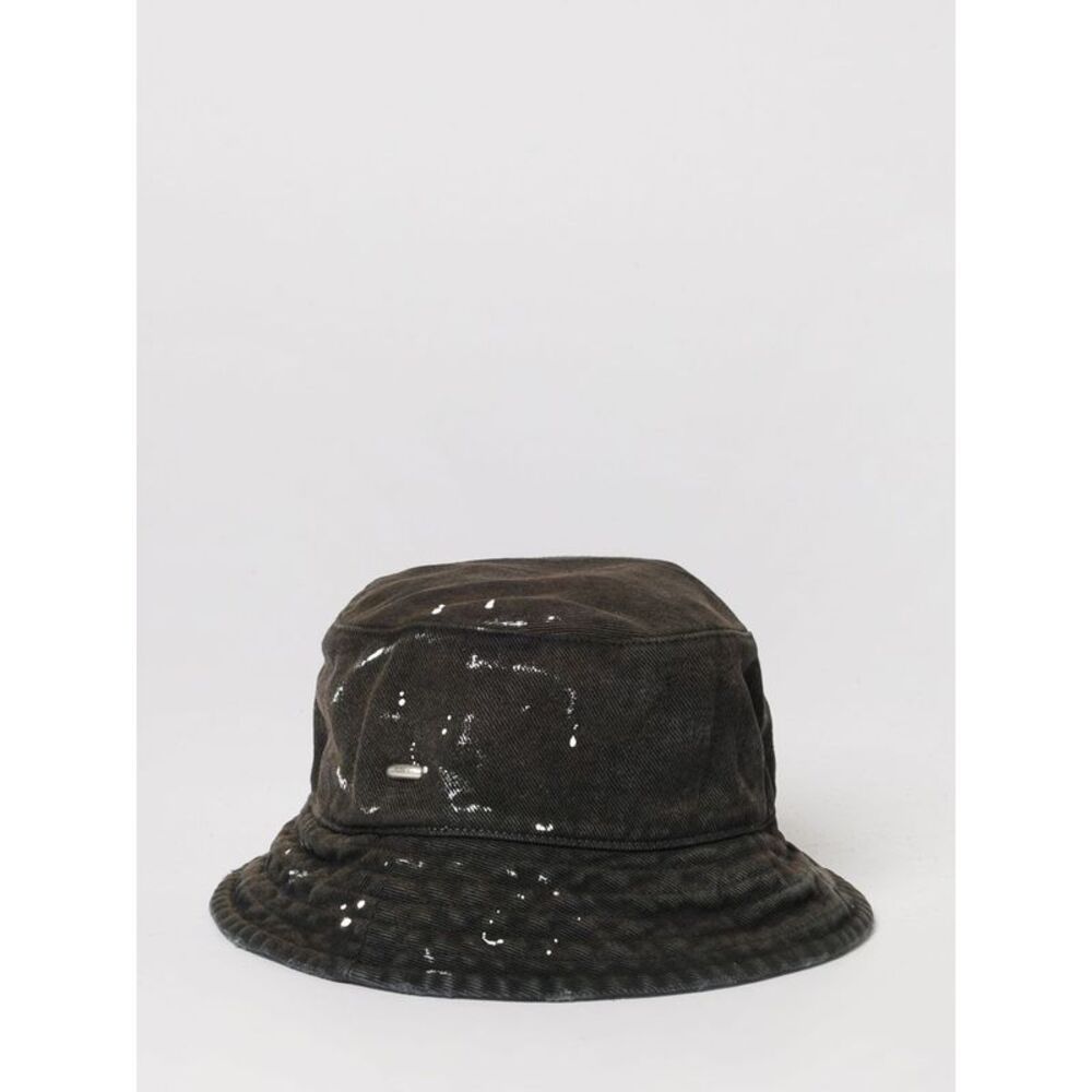 Our Legacy Men Nebula Cotton Twill Hat With Paint Splatters Our Legacy